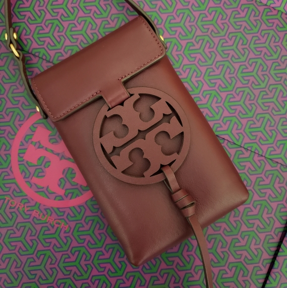 TORY BURCH MILLER PHONE CROSSBODY - Picture 1 of 8